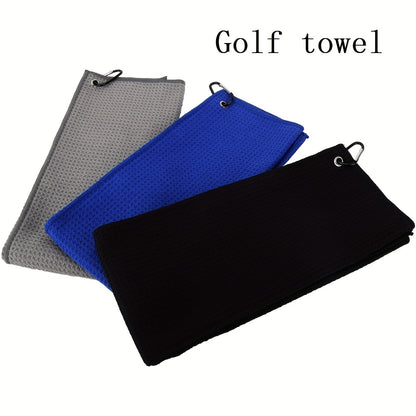 Waffle Pattern Golf Towel