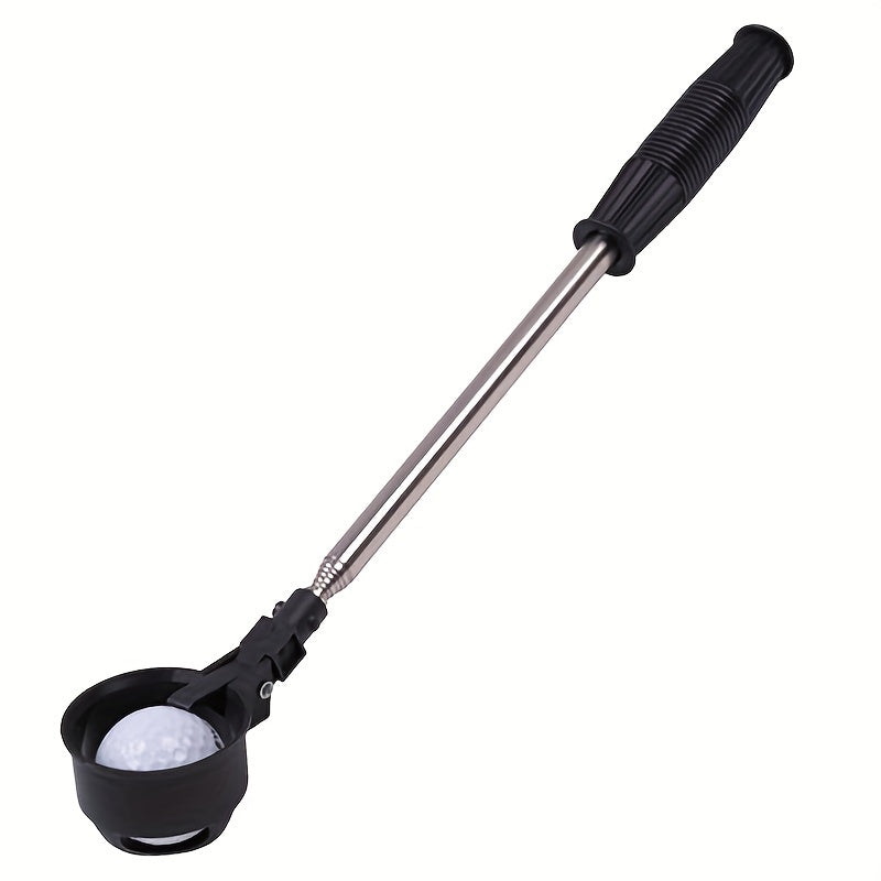 Telescopic Stainless Steel Golf Ball Retriever - Easy Ball Picking Tool