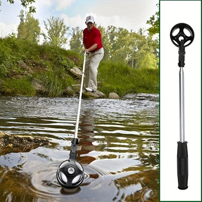 Telescopic Stainless Steel Golf Ball Retriever - Easy Ball Picking Tool