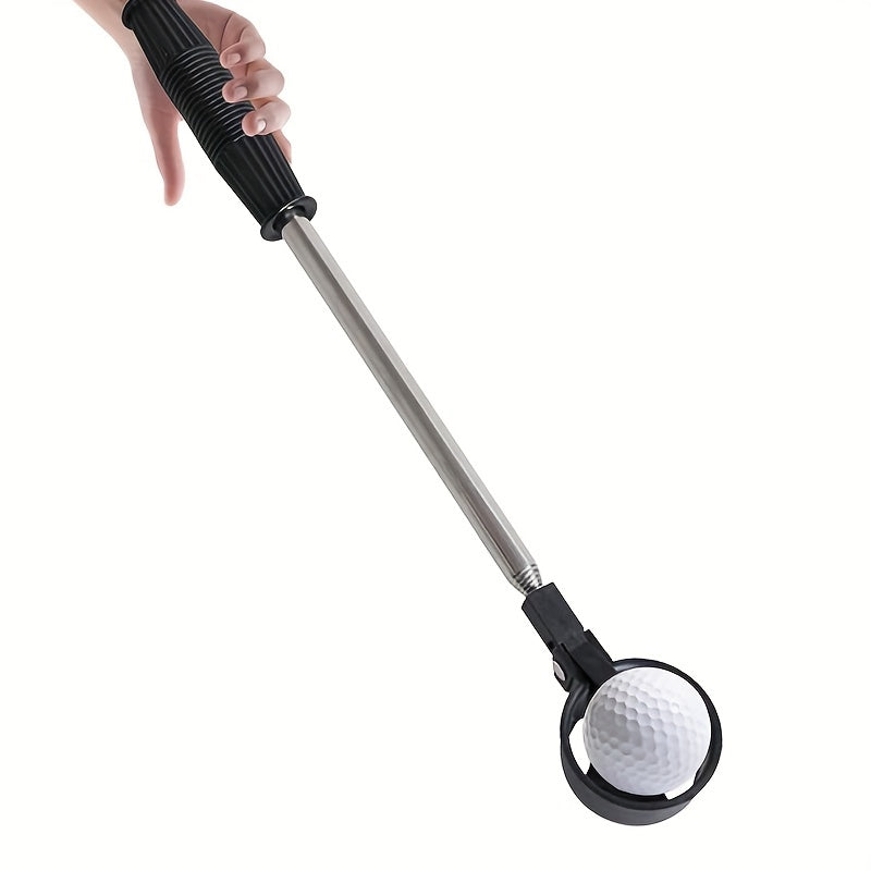 Telescopic Stainless Steel Golf Ball Retriever - Easy Ball Picking Tool